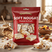 Nougatlicious Peanut & Fruit Soft Nougat 150g