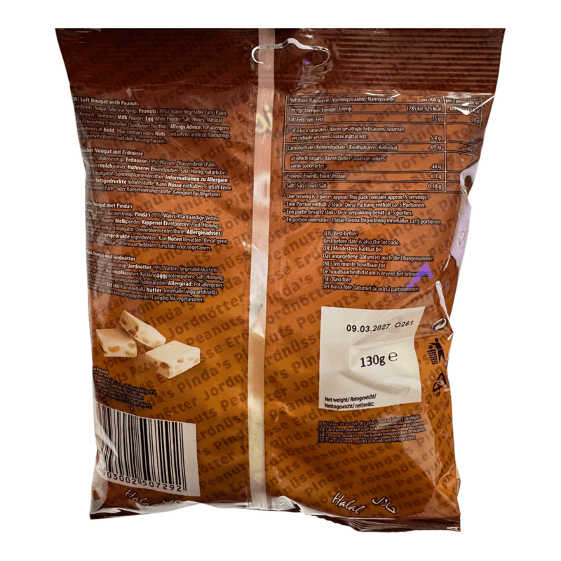 Nougatlicious Soft Nougat Peanut 150g