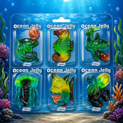 Ocean Jelly 6 Pack Jelly Blister Pack 6x11g