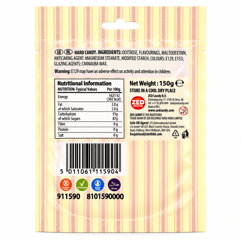 Old Fashioned Aniseed Balls Pouch 150g