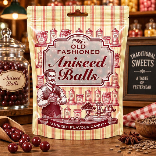 Old Fashioned Aniseed Balls Pouch 150g