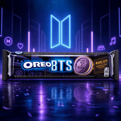 Oreo BTS Brown Sugar Pancake Cocoa Sandwich Biscuit Pack 157g