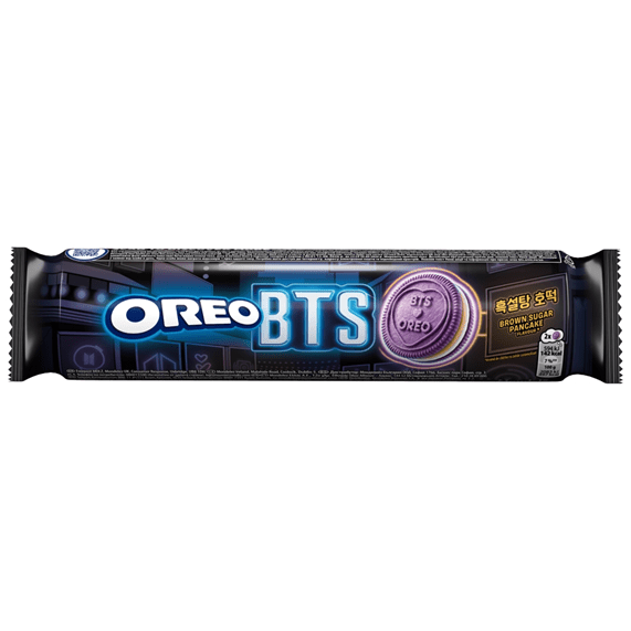Oreo BTS Brown Sugar Pancake Cocoa Sandwich Biscuit Pack 157g