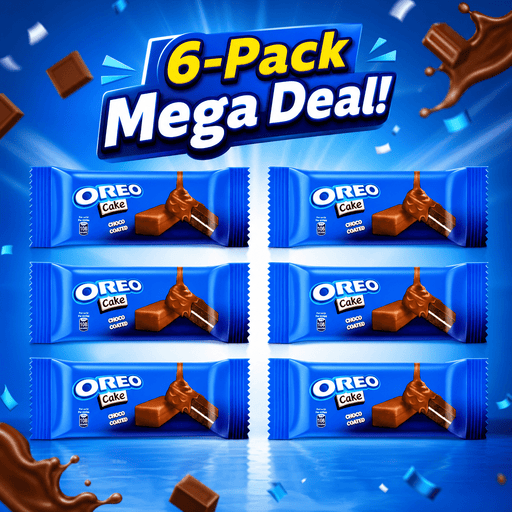 Oreo Choco Coated Cake Bar 6 Pack MEGA DEAL 6x24g