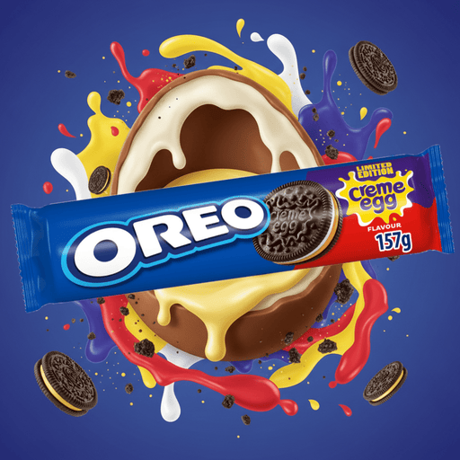 Oreo Creme Egg Flavour Biscuits LIMITED EDITION 157g