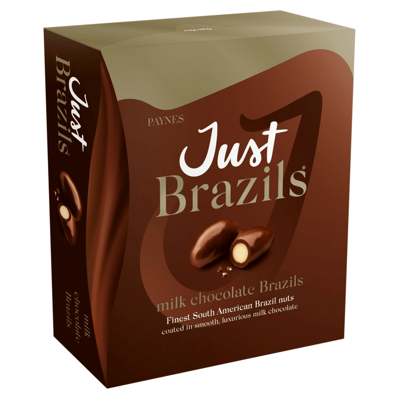 Paynes Just Brazils Milk Chocolate Brazils Gift Box 150g