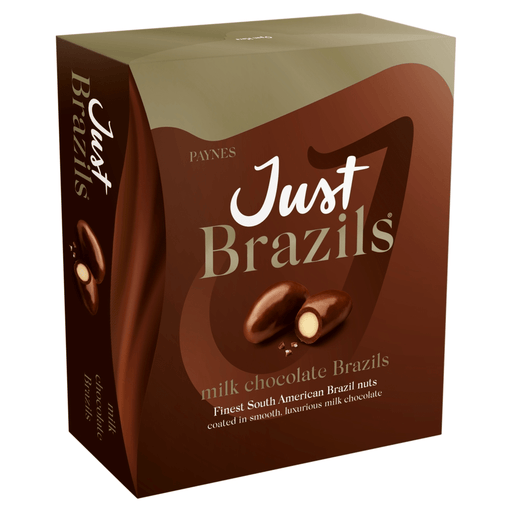 Paynes Just Brazils Milk Chocolate Brazils Gift Box 150g