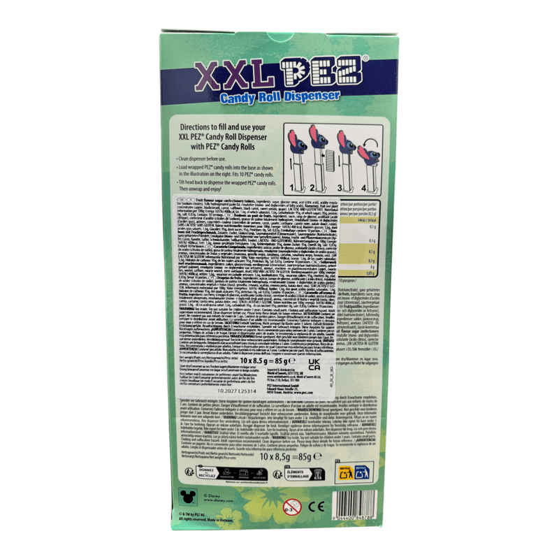 Pez Disney Stitch XXL Dispenser LIMITED EDITION 85g