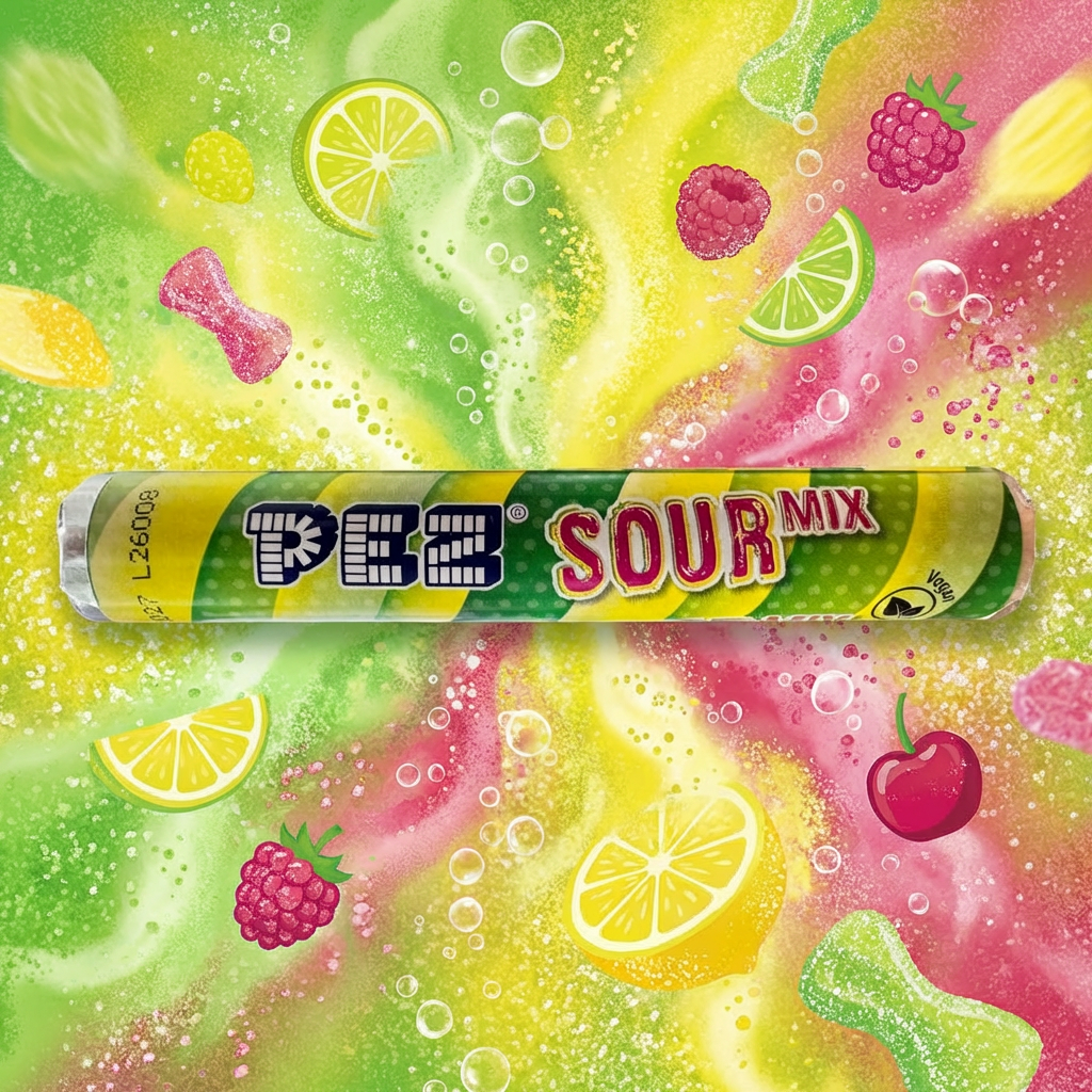 Pez Giant Sour Mix Roll 46g — Happy Candy UK LTD