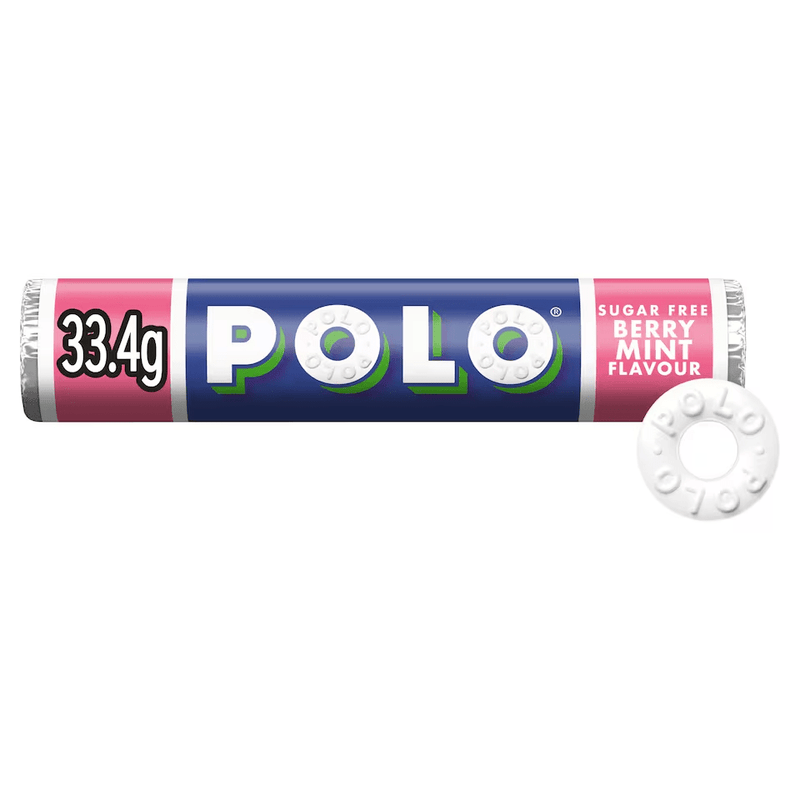 POLO Sugar Free Berry Mint Flavour Roll 33.4g