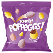 Poppets Poppeggs Milk Chocolate Eggs 80g
