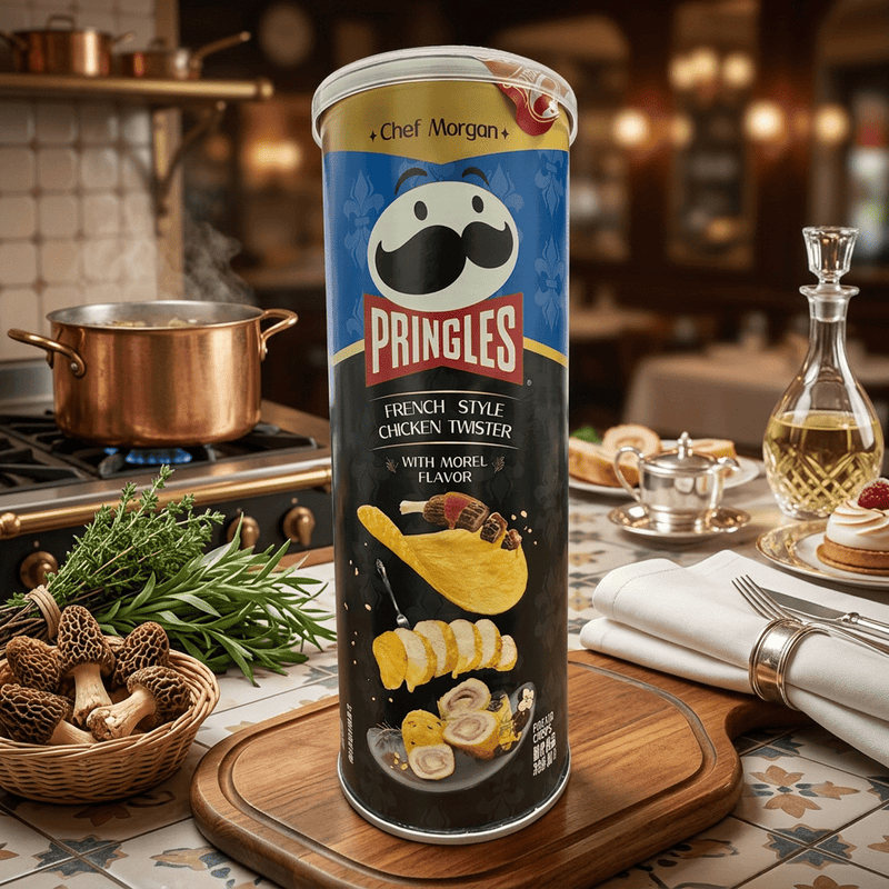 Pringles Chicken Wrap Morello Mushrooms Potato Crisps (CHINA) 80g