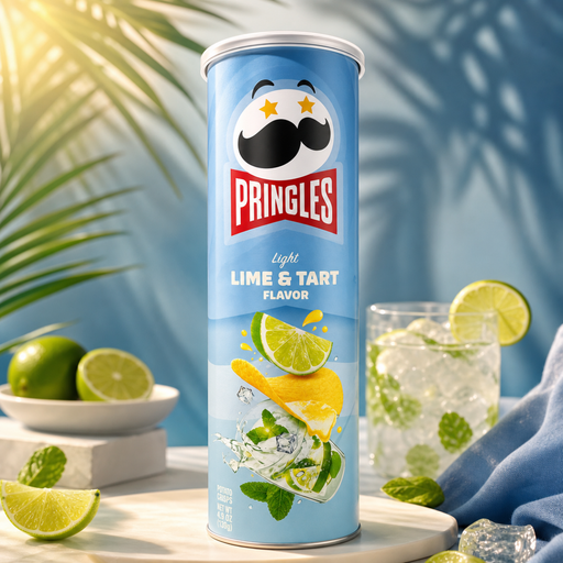 Pringles Lime & Tarte Potato Crisps (CHINA) 110g