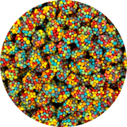 Rainbow Rock Gummy Clusters