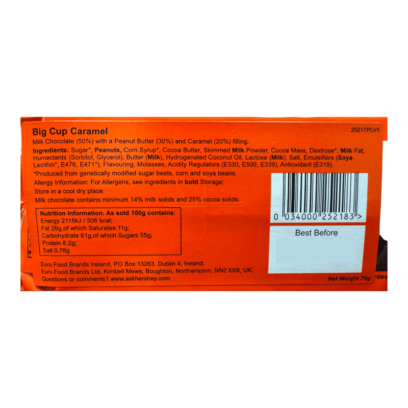 Reese's Caramel Big Cup King Size 79g