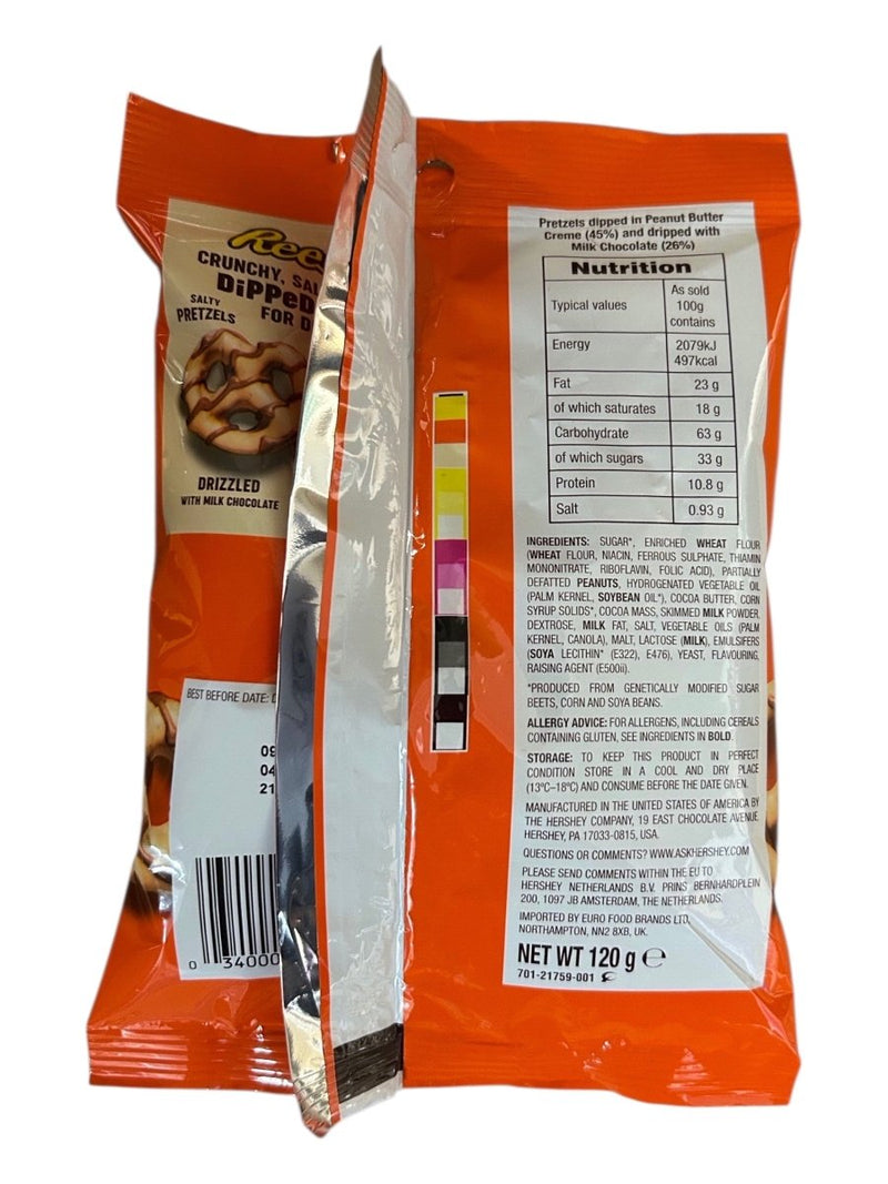 Reese's Dipped Pretzels (USA) 120g - Happy Candy UK LTD