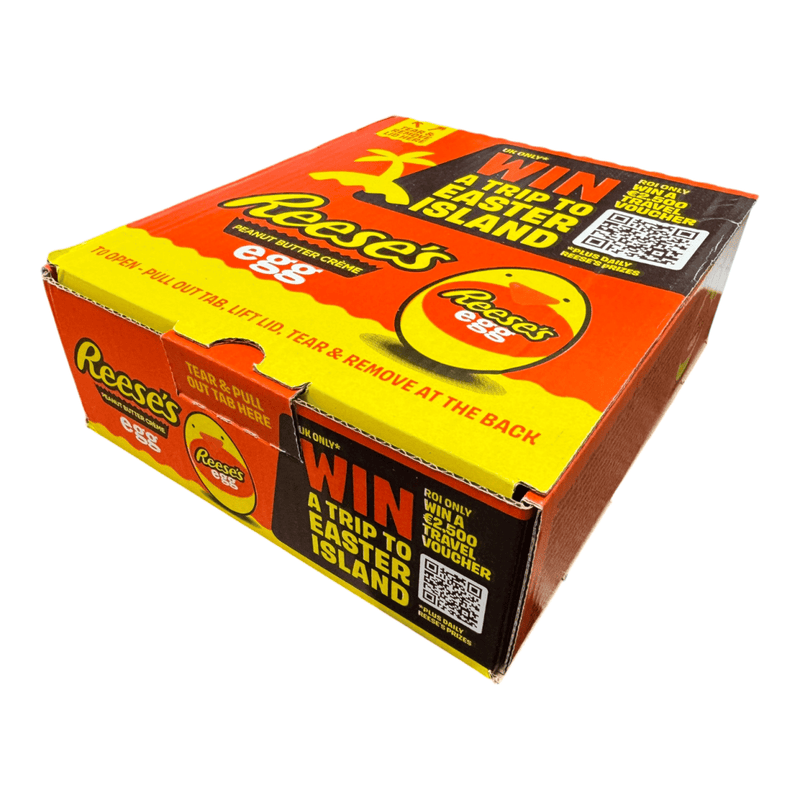 Reese's Peanut Butter Creme Eggs BULK RETAIL BOX 48x34g