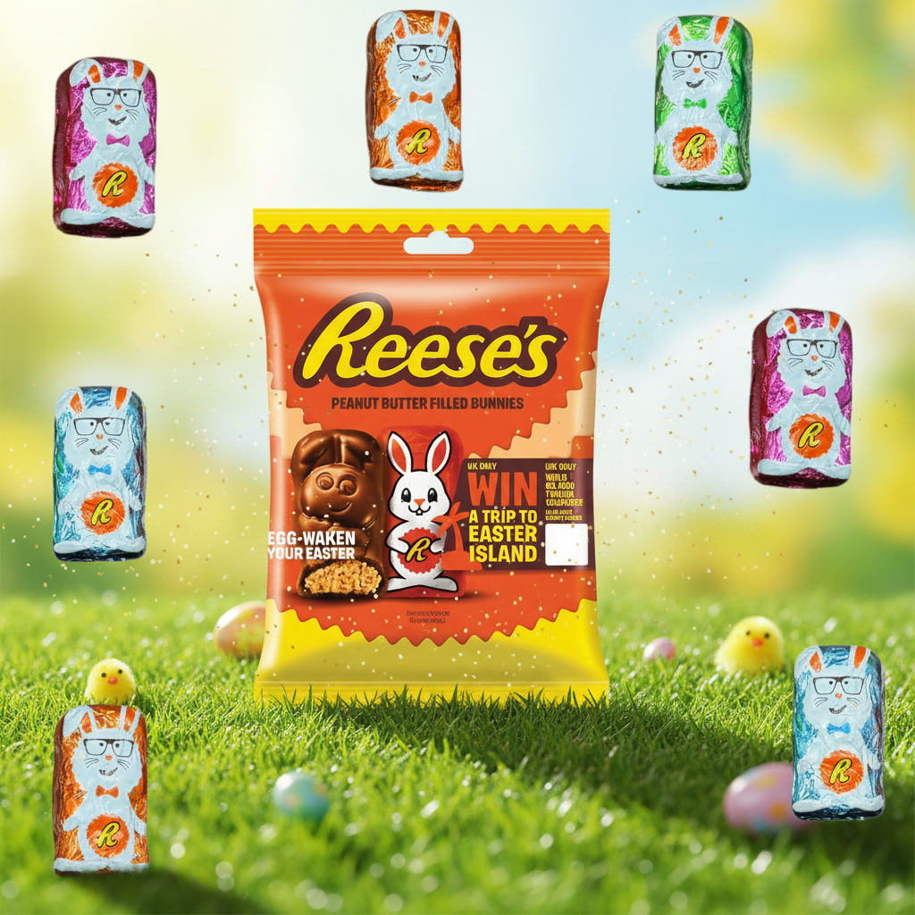 Reese's Peanut Butter Filled Mini Bunnies 7 Pack 70g — Happy Candy UK LTD