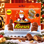 Reese's Peanut Butter Filled Santas Treat Bag 55g