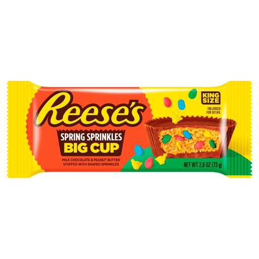 Reese's Peanut Butter SPRING SPRINKLES Big Cup King Size 73g