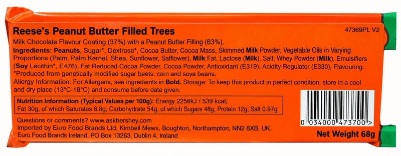Reese's Peanut Butter Trees King Size 68g