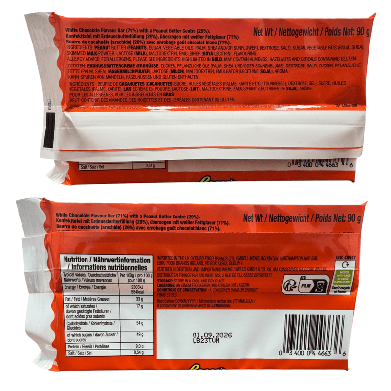 Reese's Peanut Butter White Bar (USA) 90g