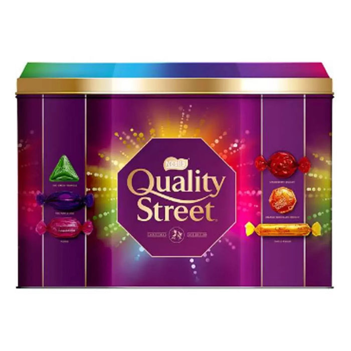 Retro Quality Street XL Christmas Tin 1.93kg - Happy Candy UK LTD