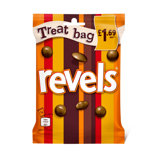 Revels Milk Chocolate Share Bag 71g