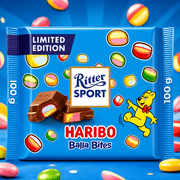Ritter Sport Limited Edition Haribo Balla Bites 100g