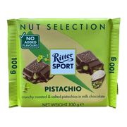 Ritter Sport Pistachio Milk Chocolate Bar 100g