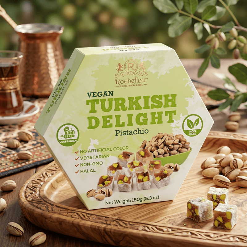Rochefleur Turkish Delight Pistachio (TURKISH IMPORT) 150g