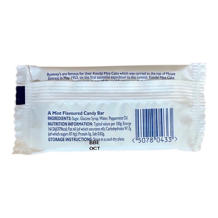 Romneys Kendal Mint Cake Mini 40g - Happy Candy UK LTD
