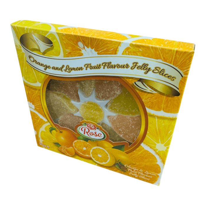 Rose Orange & Lemon Fruit Slices Gift Box 90g