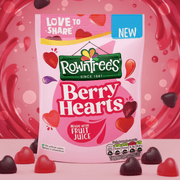Rowntree's Berry Hearts Share Bag 115g