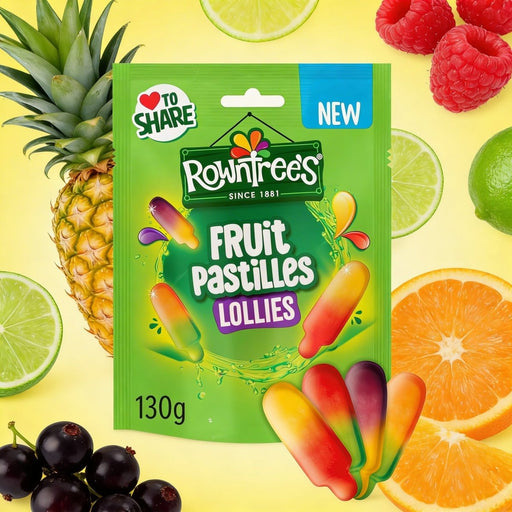 Rowntree's Fruit Pastilles LOLLIES Sweets Sharing Bag 130g