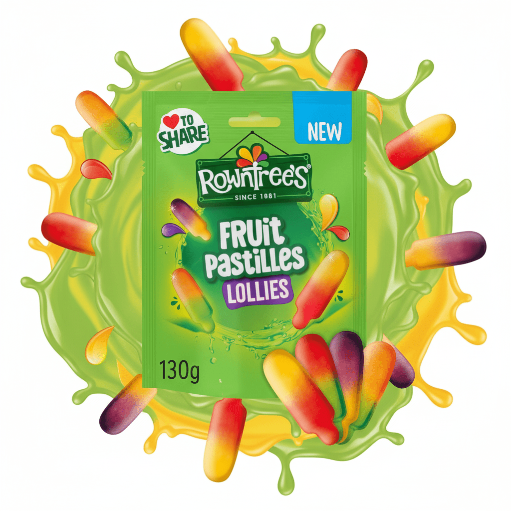 Rowntree's Fruit Pastilles LOLLIES Sweets Sharing Bag 130g — Happy ...