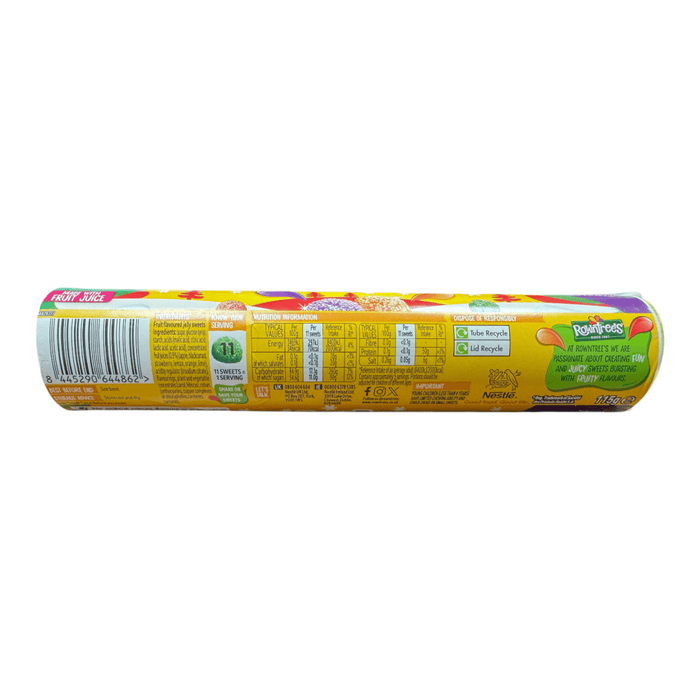 Rowntree’s Jelly Tots Sweets Giant Tube 115g