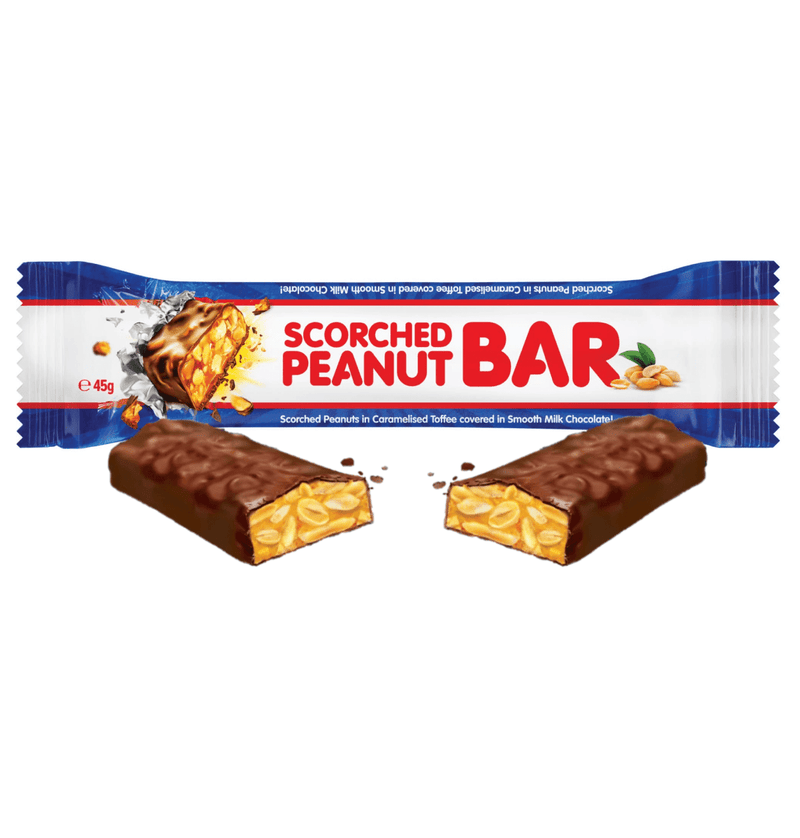 SCORCHED PEANUT BAR (AUSTRALIAN) Milk Chocolate Bar 45g