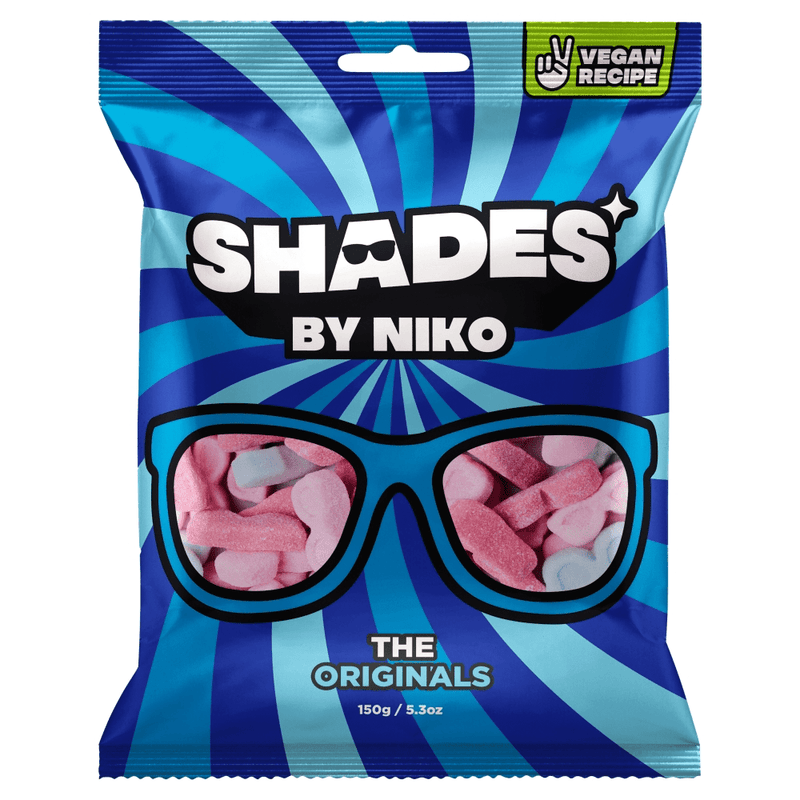 Shades by Niko The Originals Sweet Bag 150g - Happy Candy UK LTD