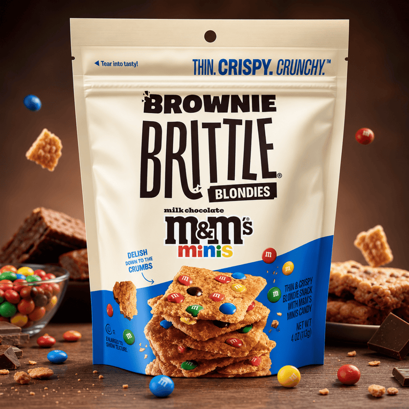 Sheila G's Brownie Brittle BLONDIES M&M's Minis (USA) Large 113g