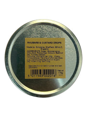 Simpkins Rhubarb & Custard Drops Travel Tin 175g - Happy Candy UK LTD