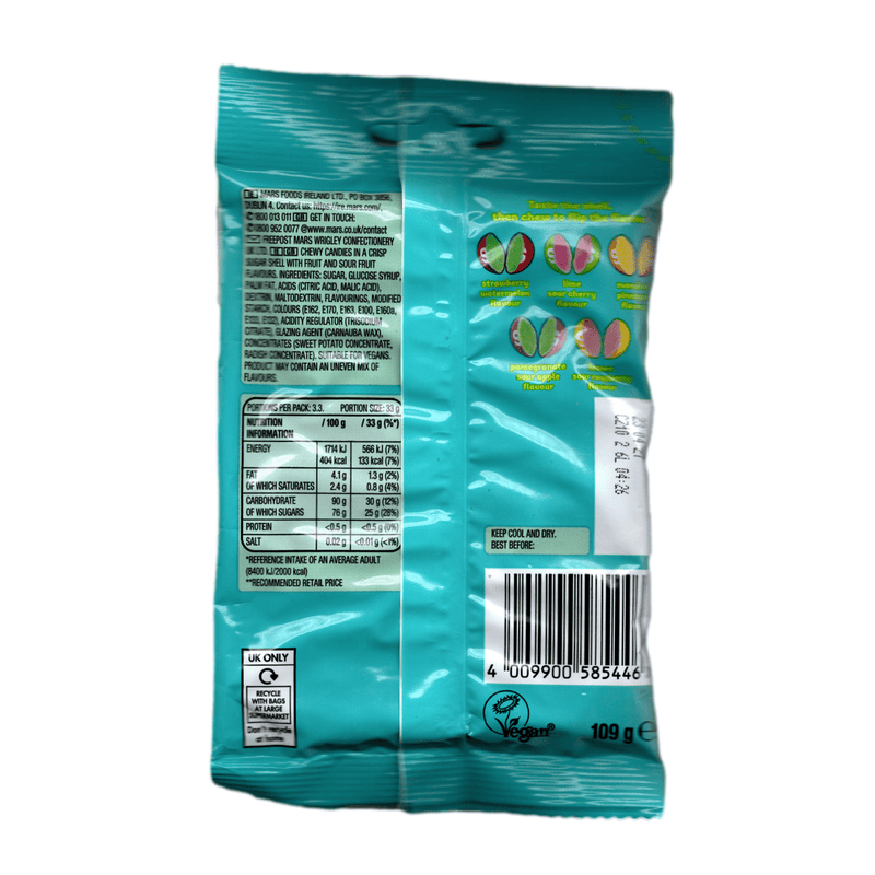 Skittles FLAVOUR FLIP Sweets Bag 109g