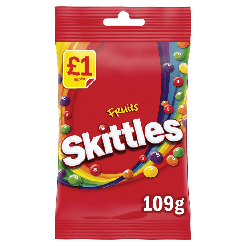 Skittles Original Fruits Share Bag 109g - Happy Candy UK LTD