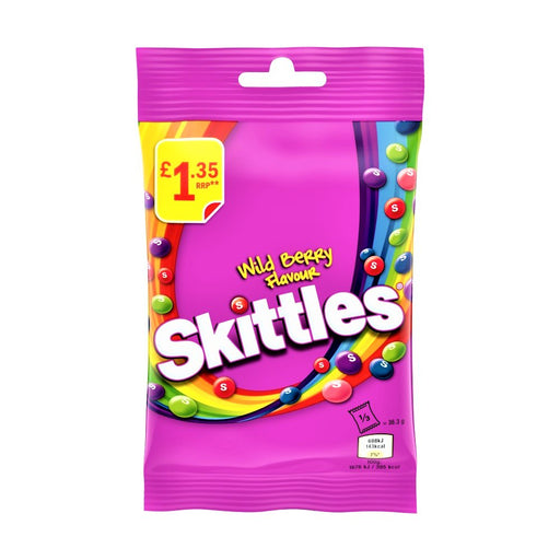 Skittles Wild Berry Share Bag 109g - Happy Candy UK LTD