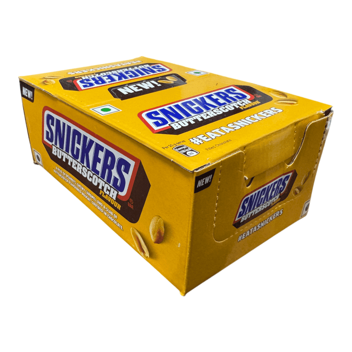 Snickers BUTTERSCOTCH (IMPORT) BULK RETAIL BOX 15X40g
