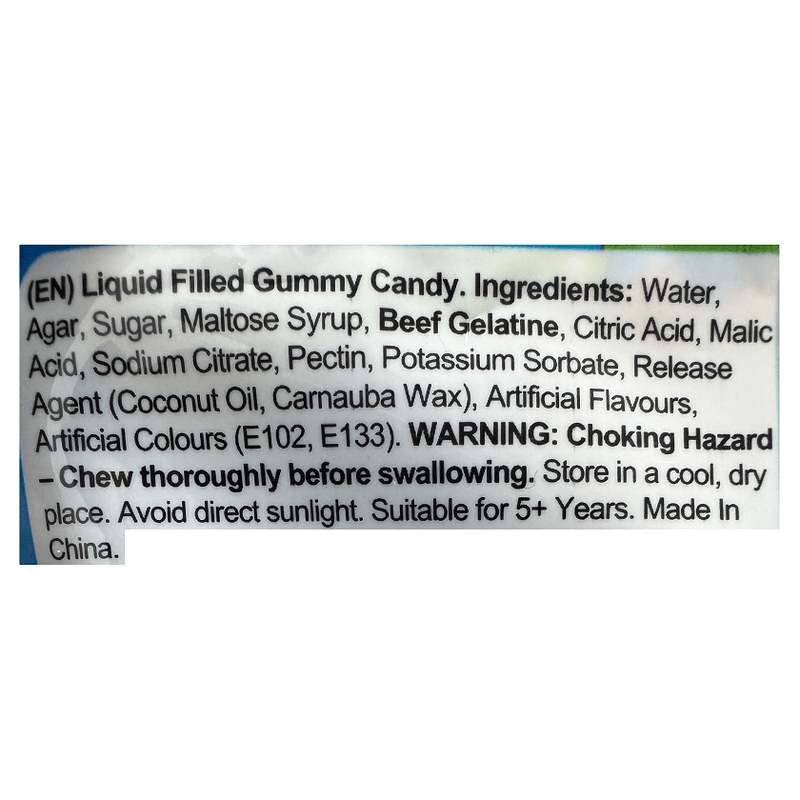 Sour Candy Paradise Apple Filled JUICY GRENADE Gummy 72g