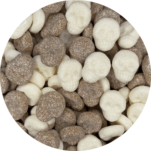 Sour Cola Skulls Vegan Gummies