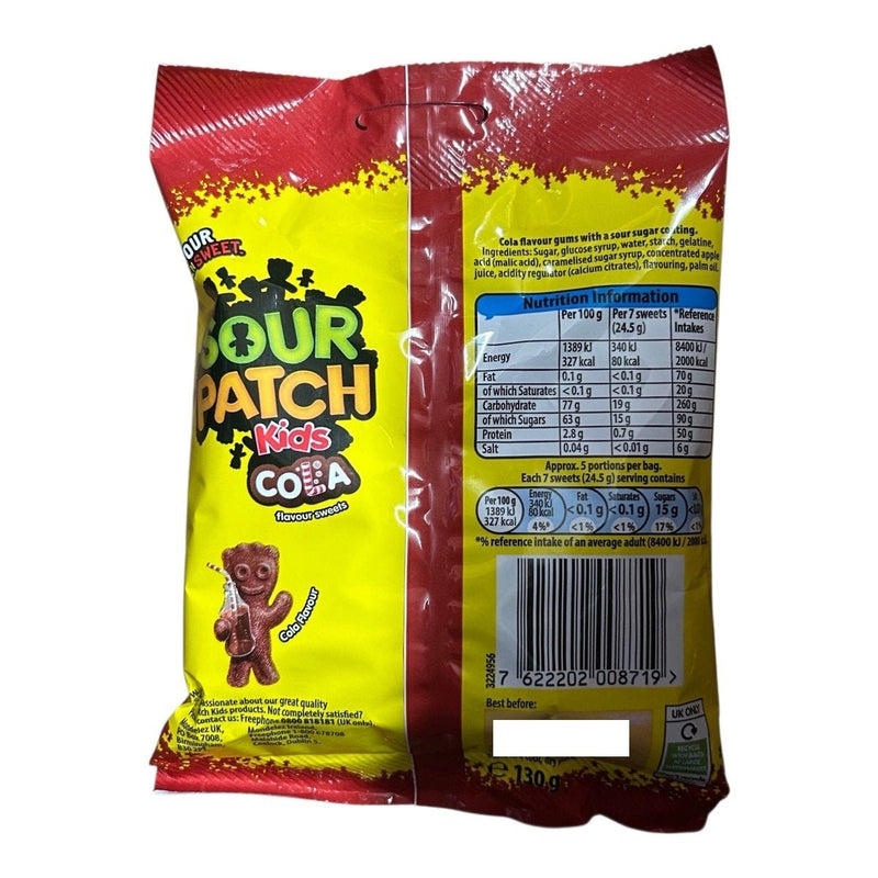 Sour Patch Kids Cola Share Bag 130g