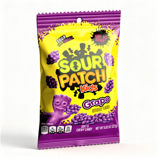 Sour Patch Kids Grape Share Bag (USA) XL Share Bag 227g