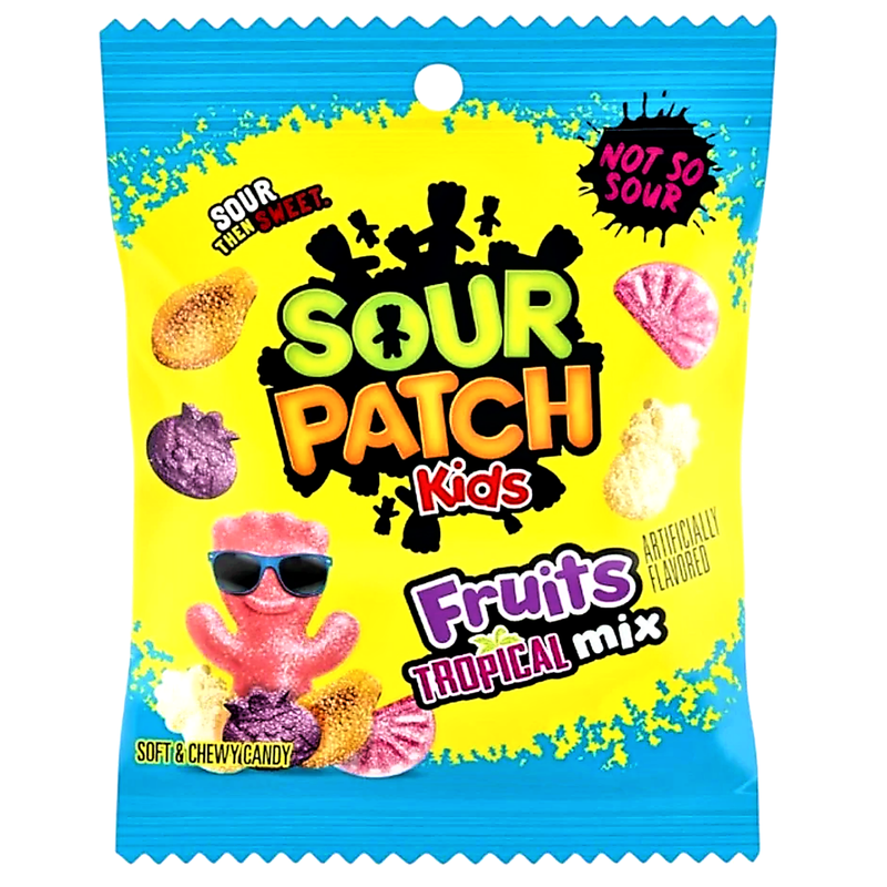 Sour Patch Kids New Tropical Mix (USA) 87g